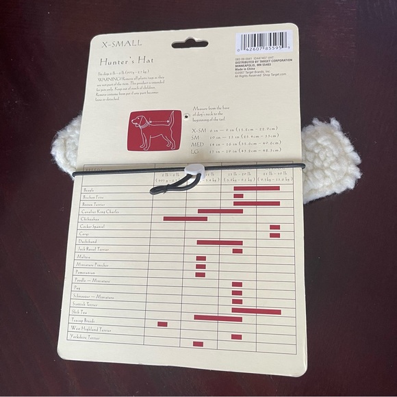 Woolrich Red & Black Fleece lined Hunter’s Hat - Picture 3 of 4